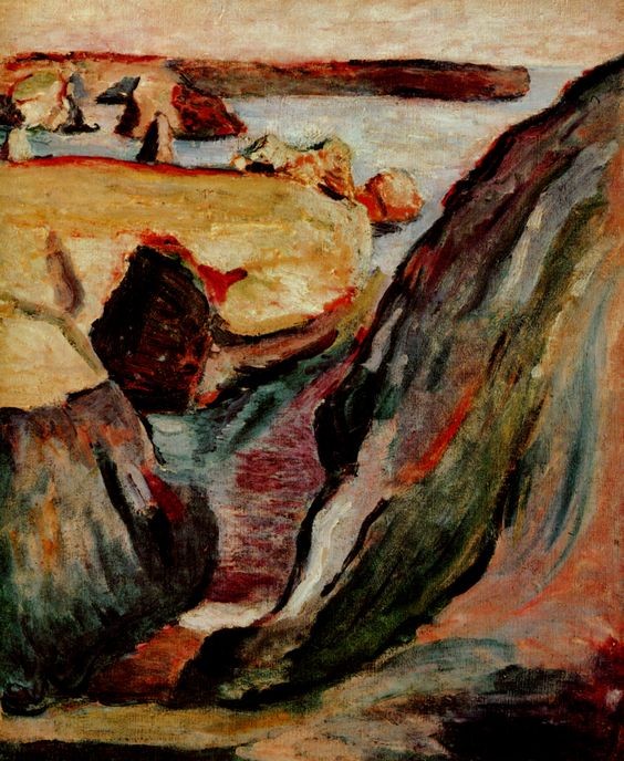 Rochers a Belle Île by Henri Matisse