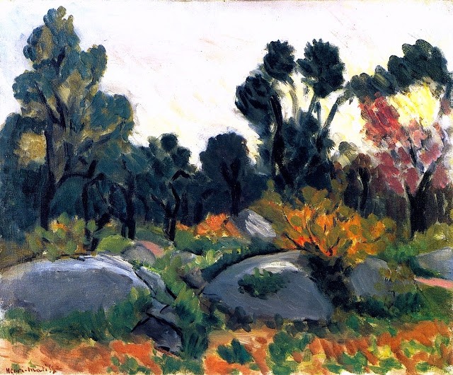 Rocks in the Vallée Du Loup by Henri Matisse