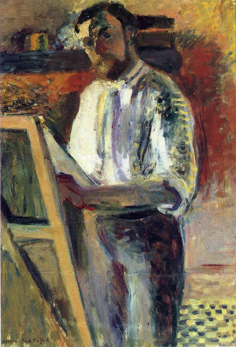 Self-Portrait in Shirtsleeves by Henri Matisse