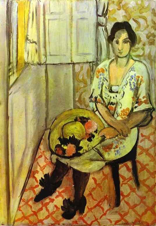 Sitting Woman by Henri Matisse