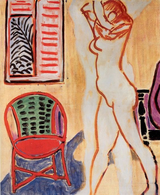 Standing Nude With Raised Arms by Henri Matisse
