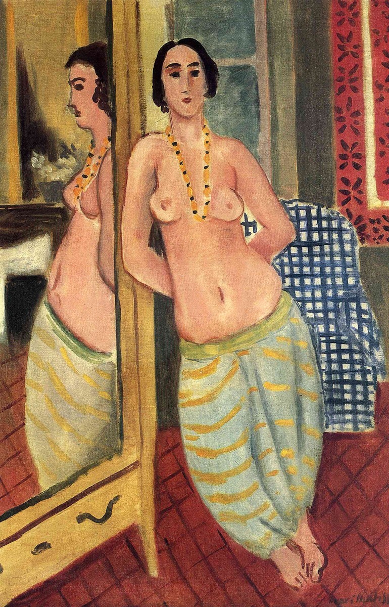 Standing Odalisque Reflected in a Mirror by Henri Matisse