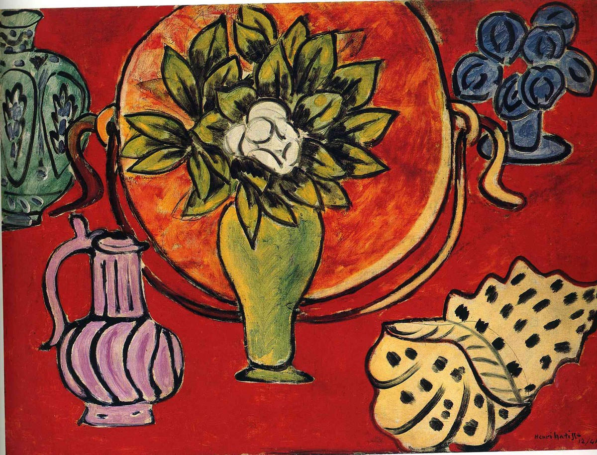 Still Life with a Magnolia by Henri Matisse
