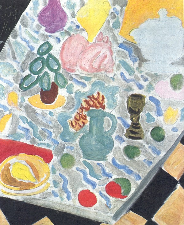 Still Life with a Marble Table by Henri Matisse