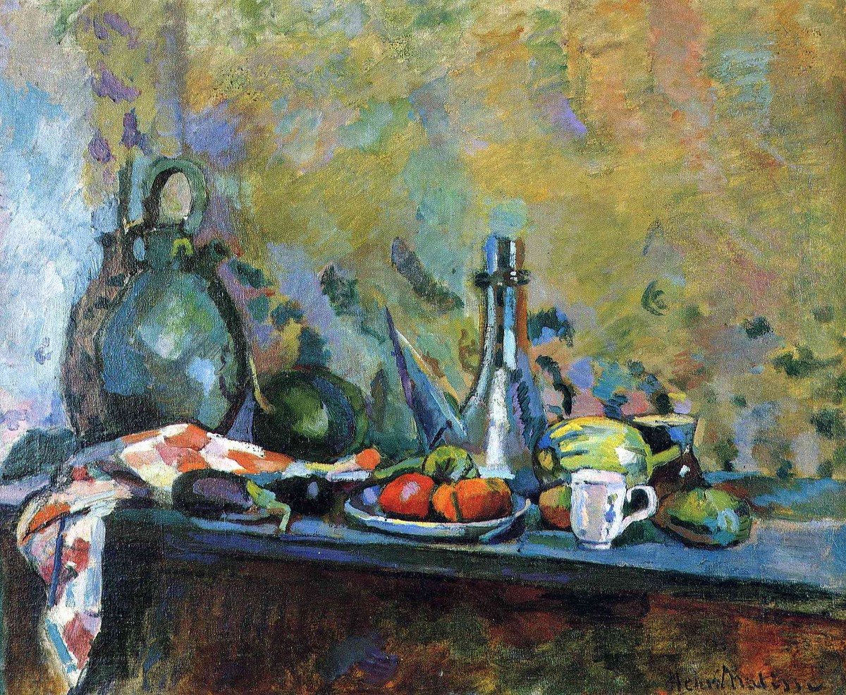 Still Life With a Purro (I) by Henri Matisse