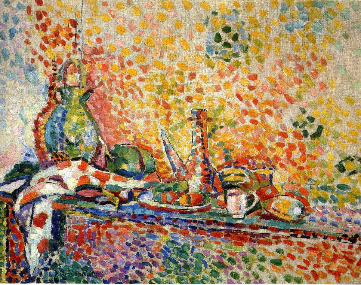 Still Life With A Purro (II) by Henri Matisse