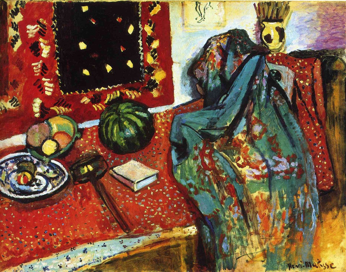 Still Life with a Red Rug by Henri Matisse