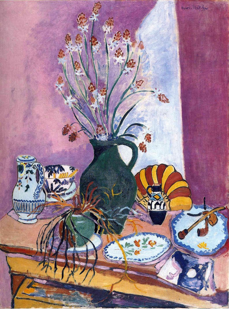 Still Life with Asphodels by Henri Matisse