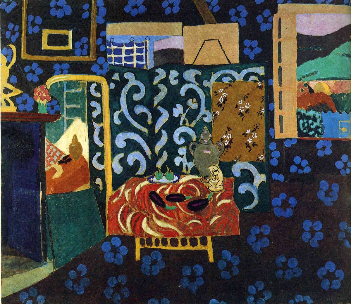 Still life with aubergines by Henri Matisse