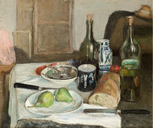 Still Life with Black Knives by Henri Matisse