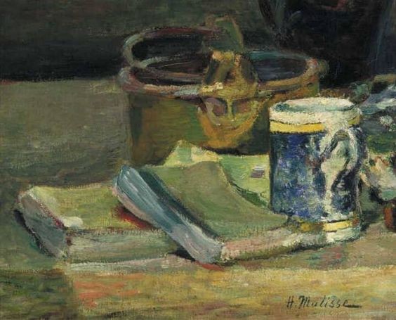 Still Life with Books by Henri Matisse
