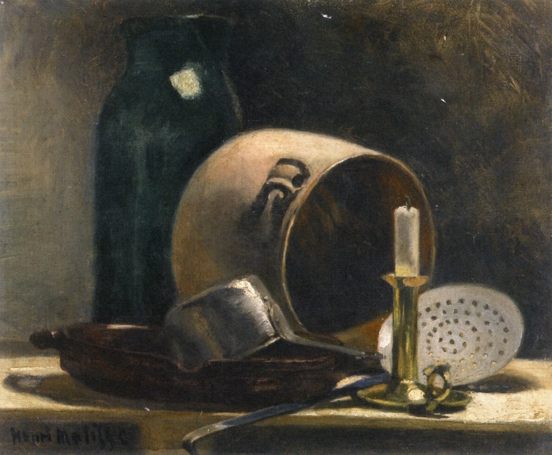 Still Life with Earthen Pot by Henri Matisse