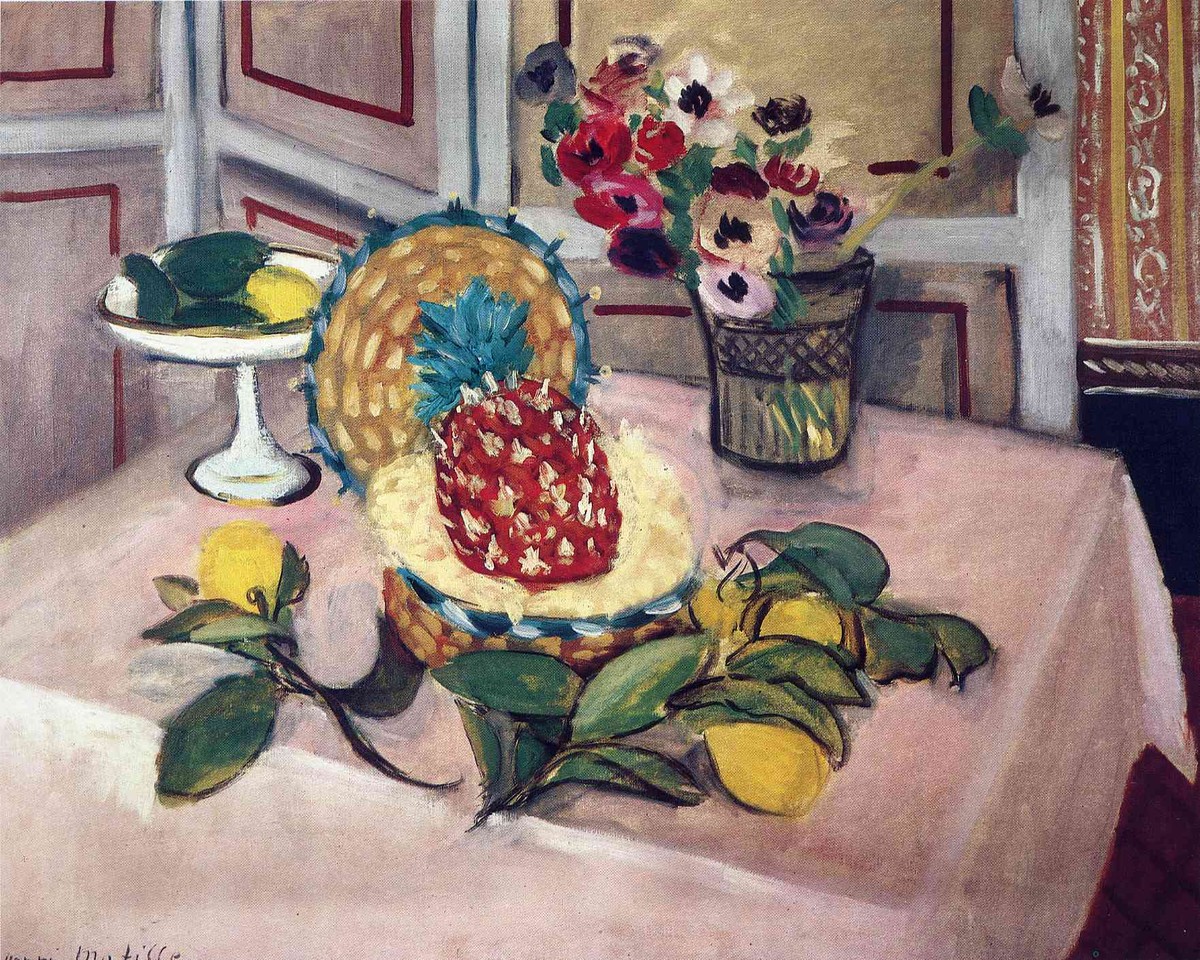 Still Life with Pineapples by Henri Matisse