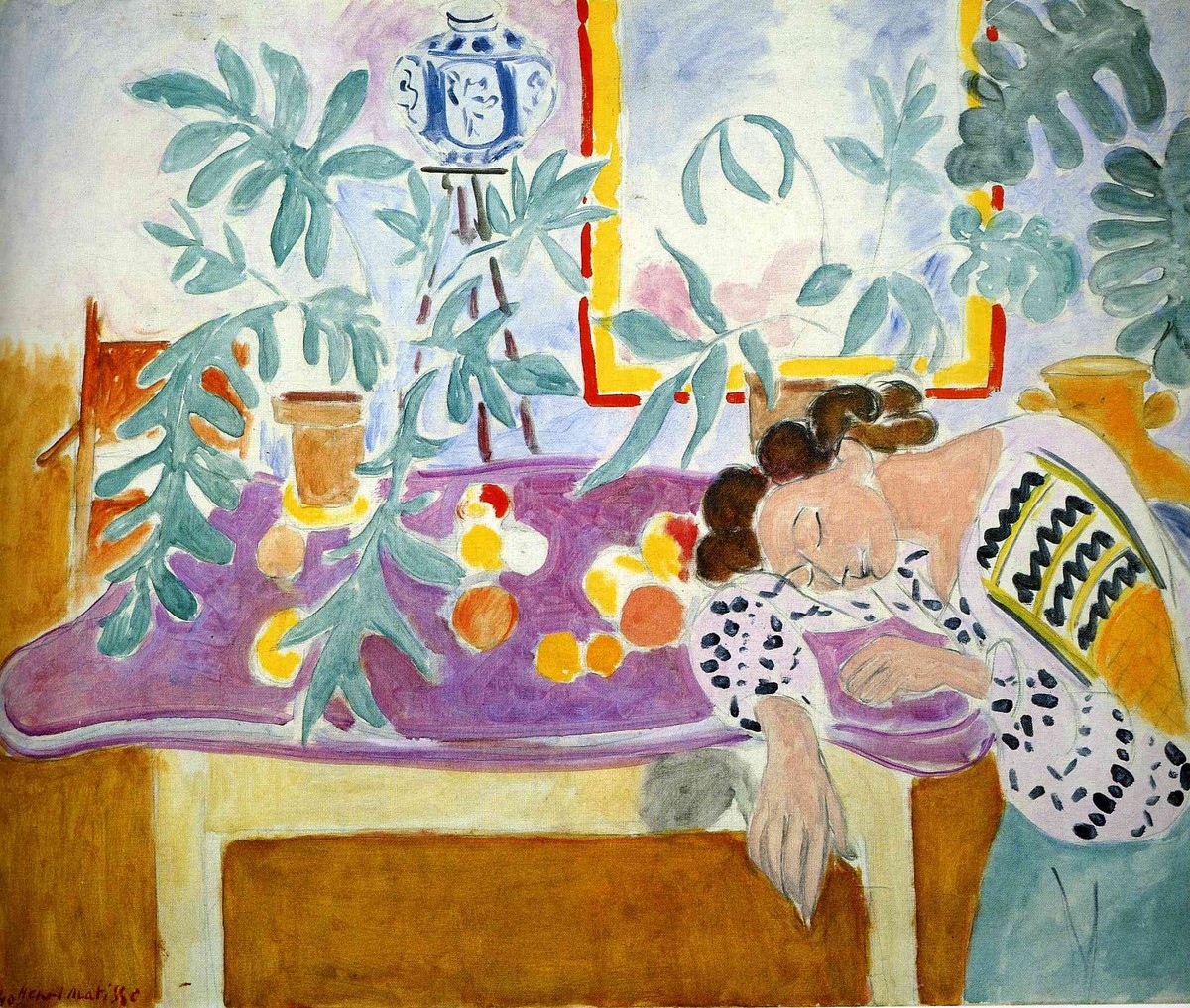 Still Life with sleeper by Henri Matisse