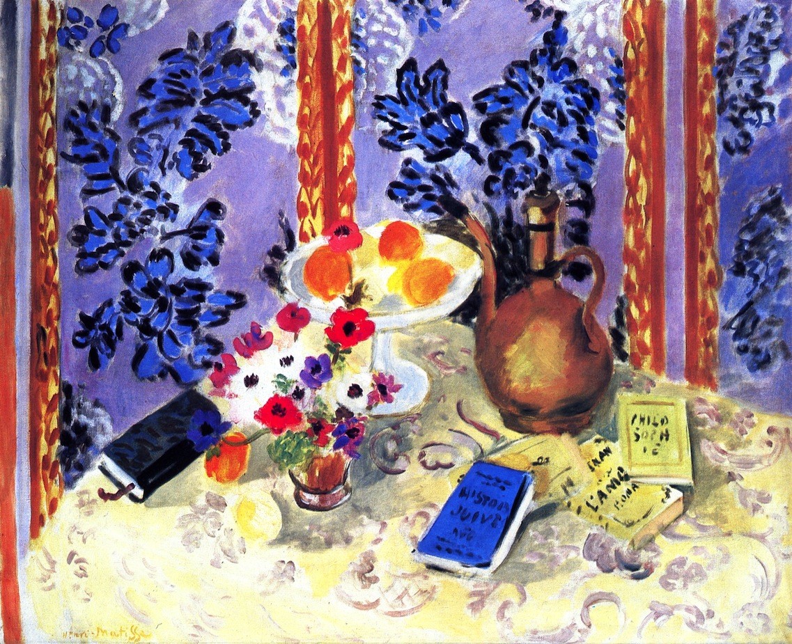 Still LIfe, “Histoires Juives” by Henri Matisse
