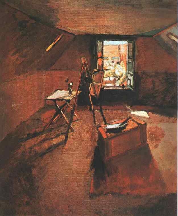 Studio under the Eaves by Henri Matisse