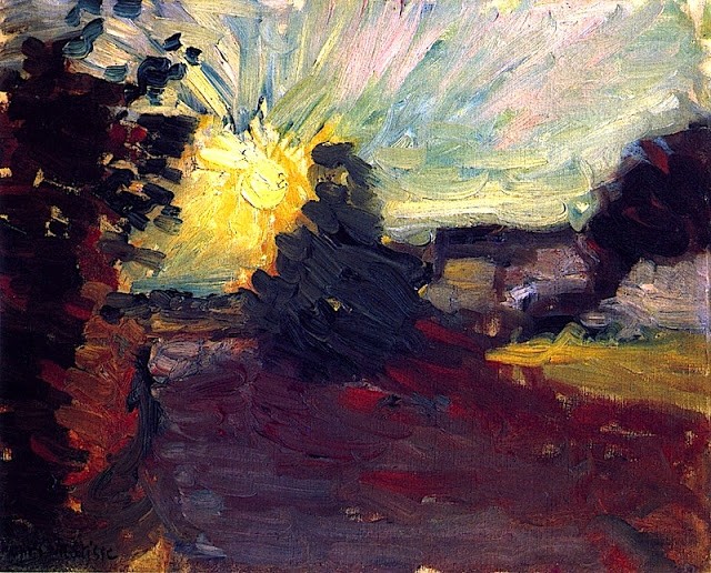 Sunset in Corsica by Henri Matisse