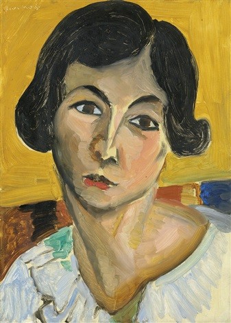 Tête De Femme Penchée (Lorette) by Henri Matisse