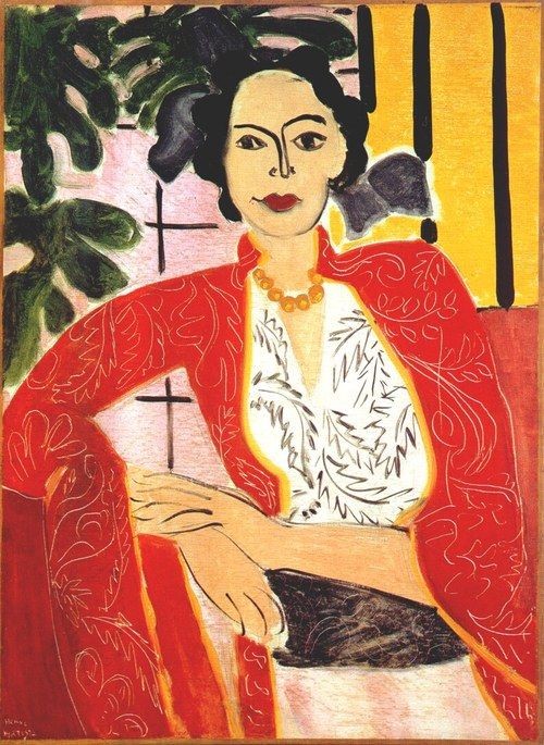 The Amber Necklace by Henri Matisse