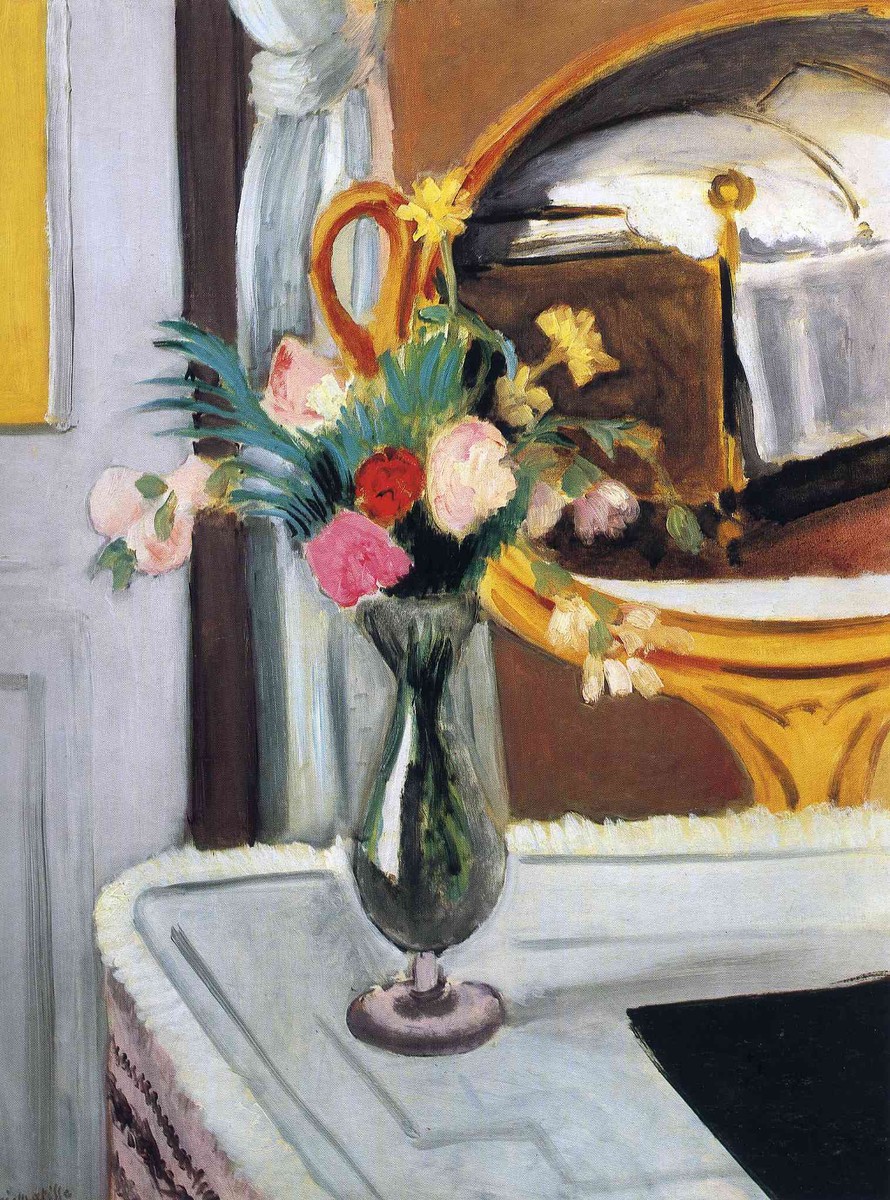 The Bed in the Mirror by Henri Matisse