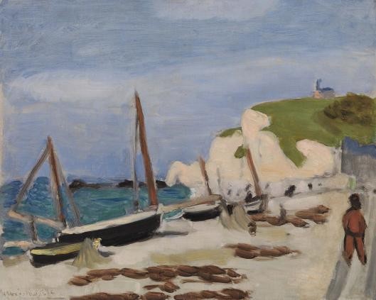 The Black Boat by Henri Matisse
