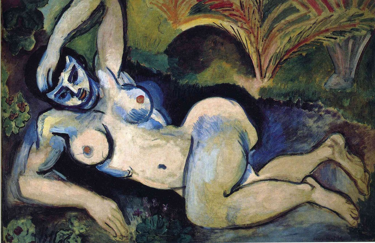 The Blue Nude (Souvenir of Biskra) by Henri Matisse