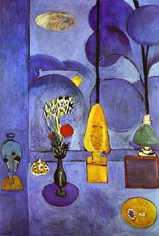 The Blue Window by Henri Matisse