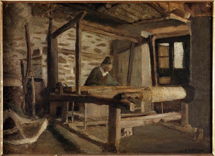 The Breton Weaver by Henri Matisse