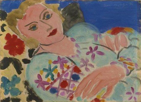 The Embroidered Green Blouse by Henri Matisse