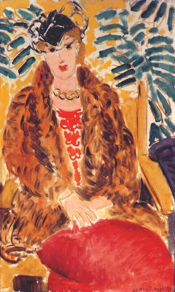 The Fur Coat by Henri Matisse