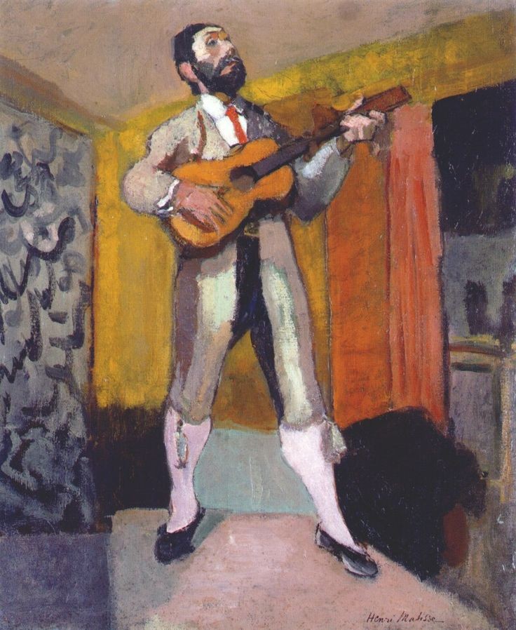 The Guitarist by Henri Matisse