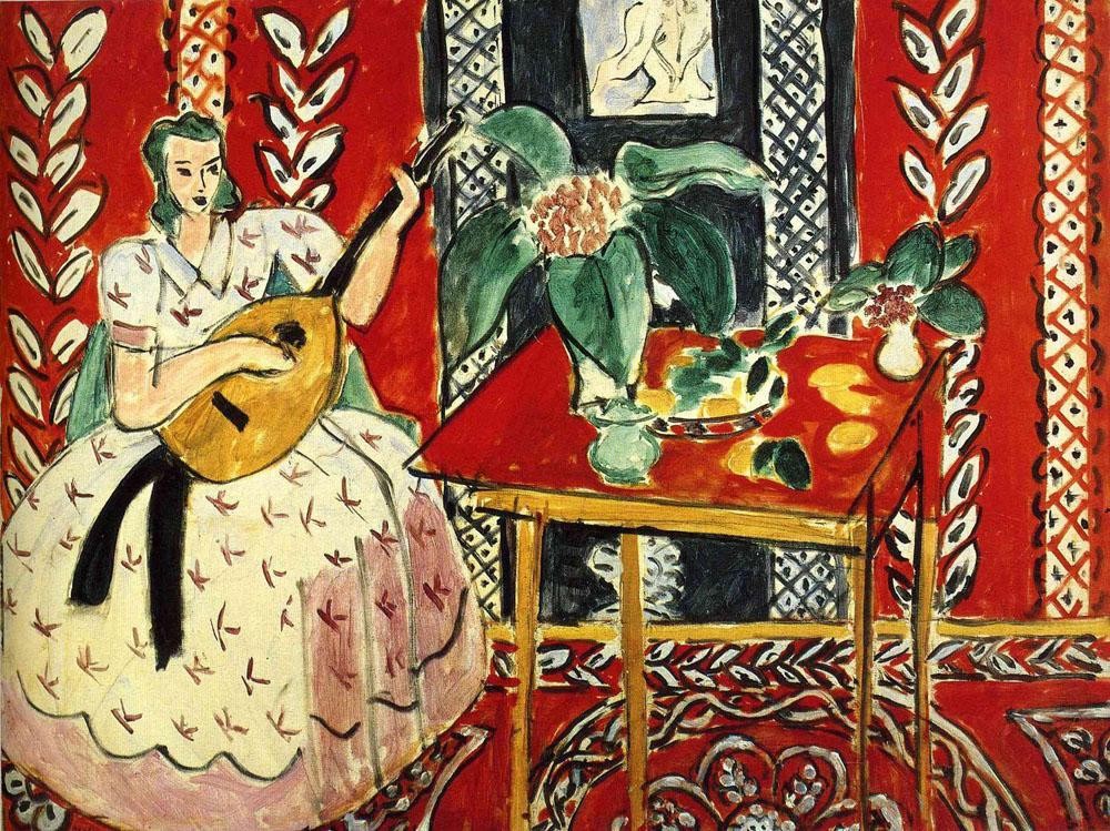 The Lute by Henri Matisse