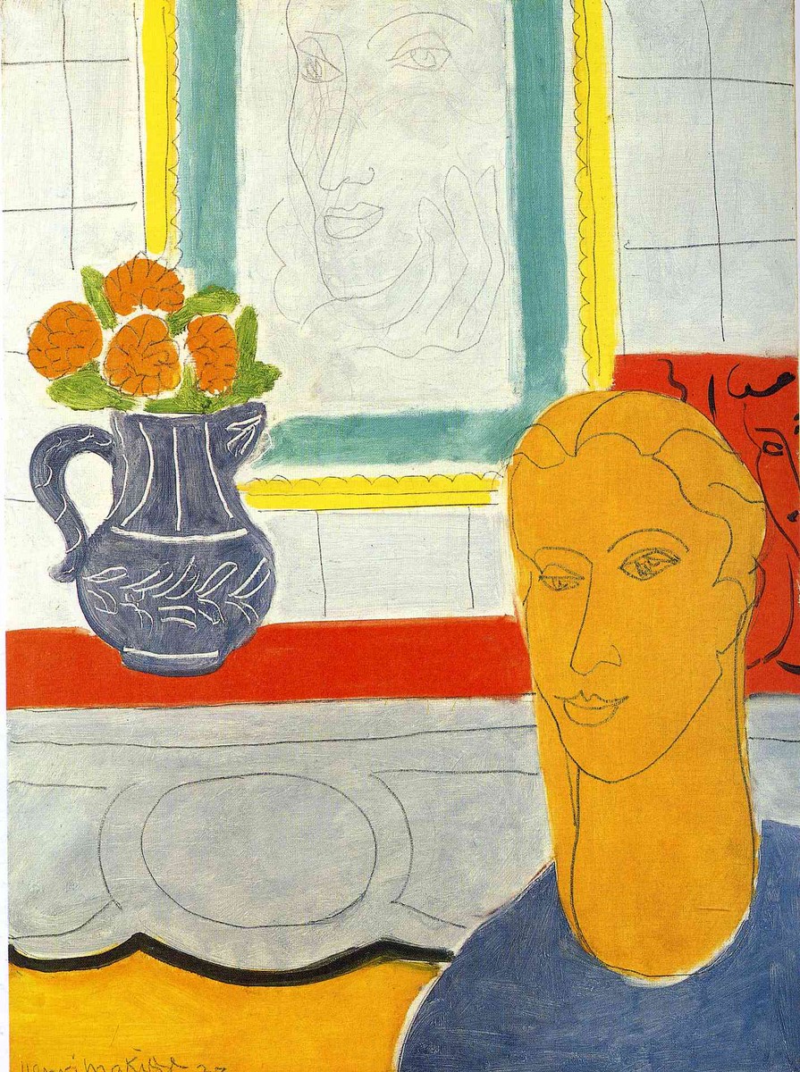 The Ochre Head by Henri Matisse