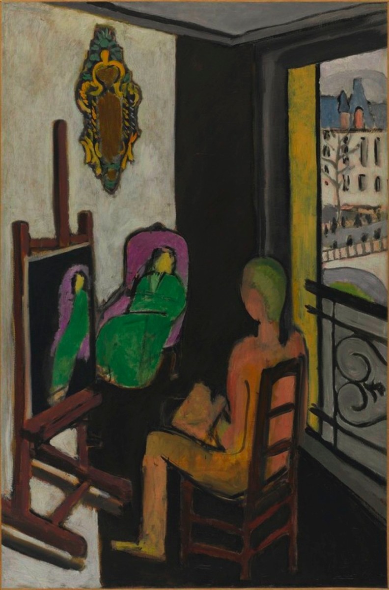 The Painter and his Model by Henri Matisse