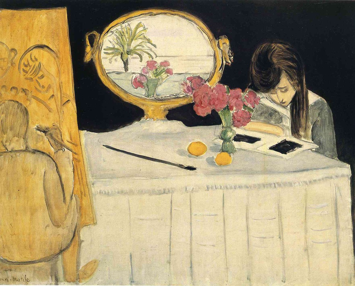 The Painting Lesson by Henri Matisse