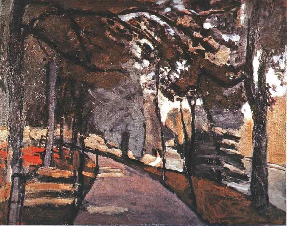The path in the Bois de Boulogne by Henri Matisse