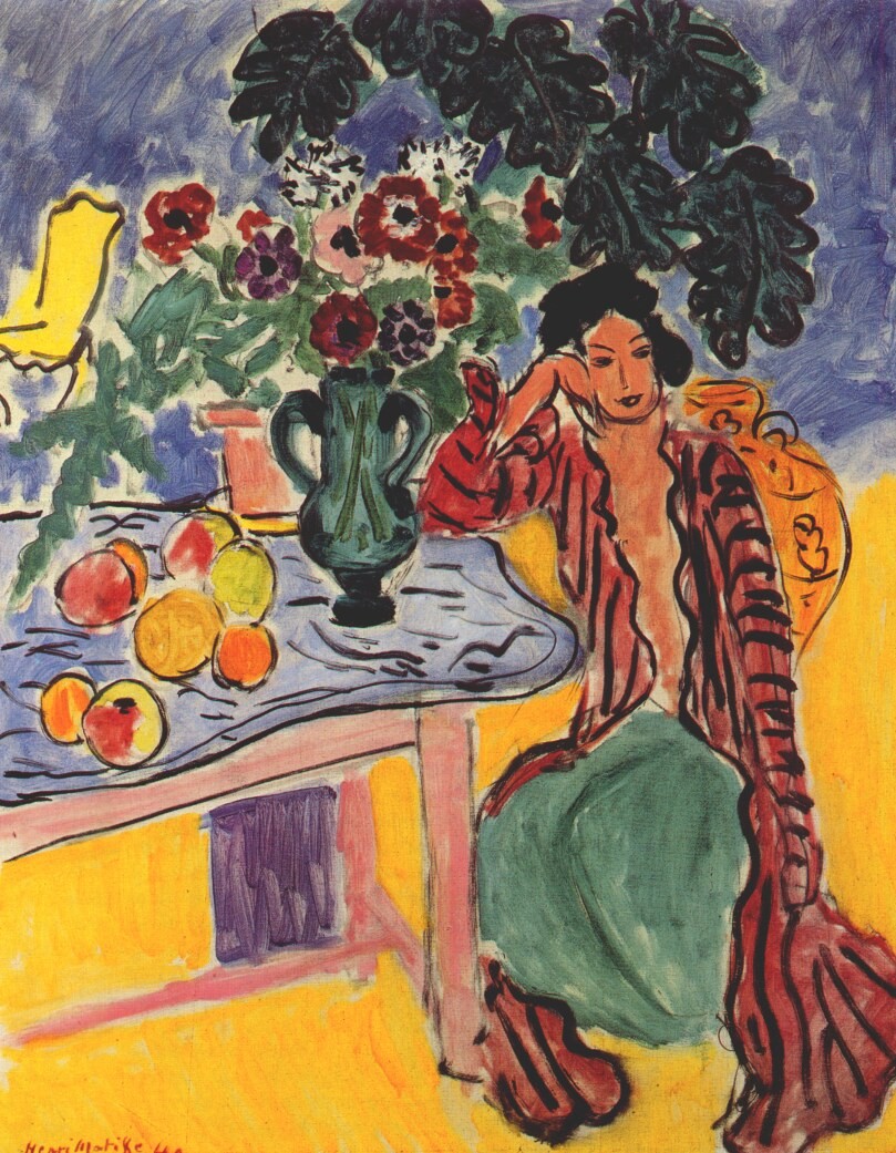 The Persian Robe by Henri Matisse