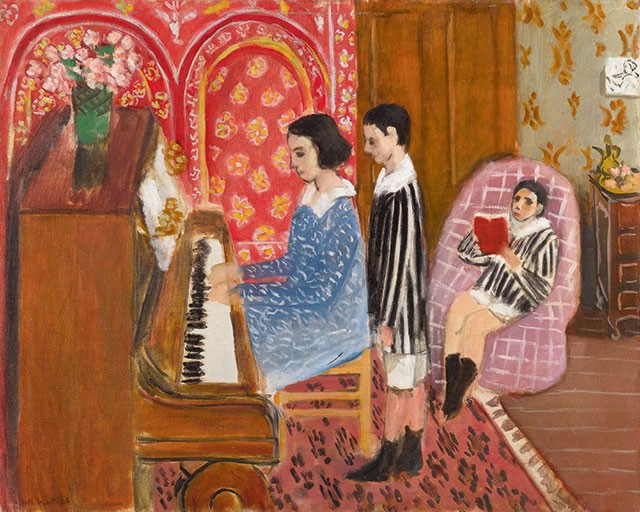 The piano by Henri Matisse