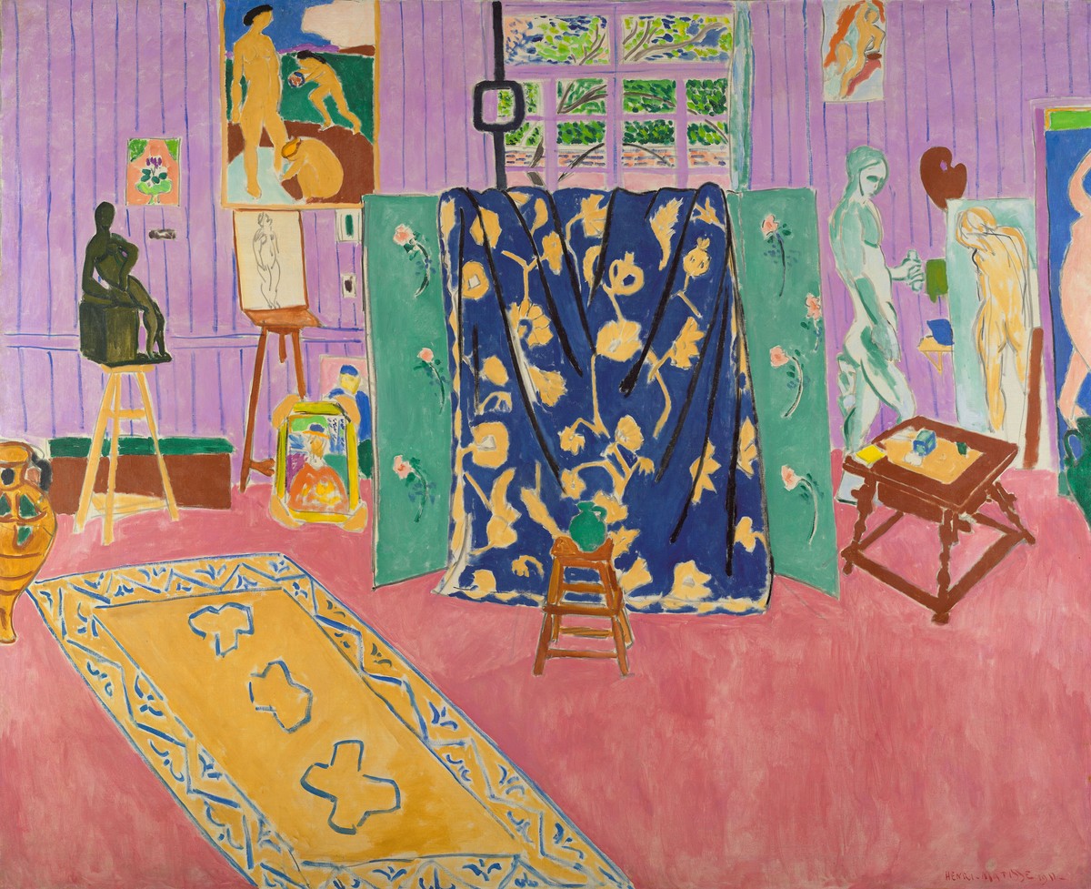 The Pink Studio by Henri Matisse