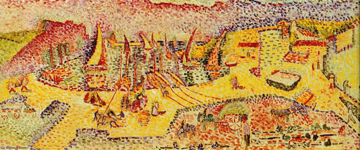 The Port Of Abail by Henri Matisse