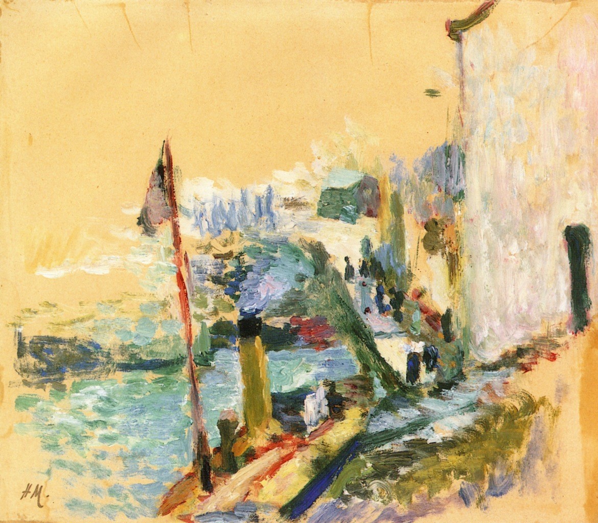 The Port of Belle Isle Sur Mer by Henri Matisse