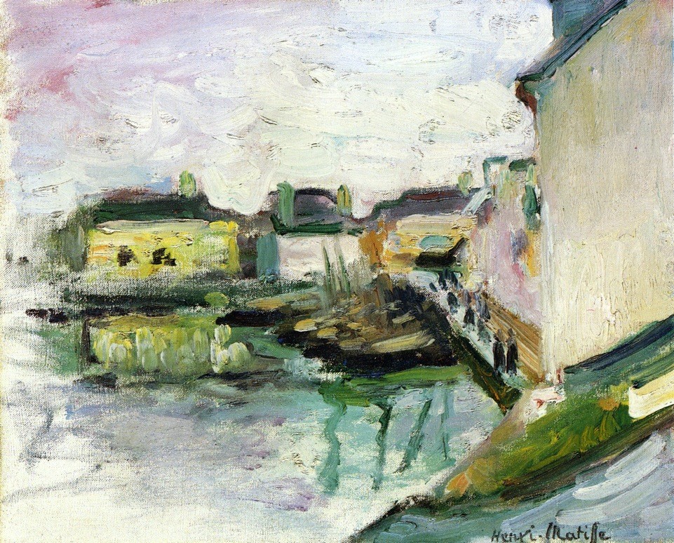 The Port of Palais, Belle Ile by Henri Matisse