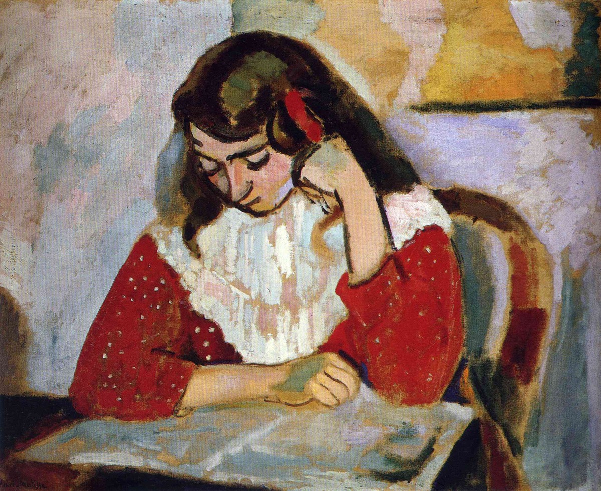 The Reader, Marguerite Matisse by Henri Matisse