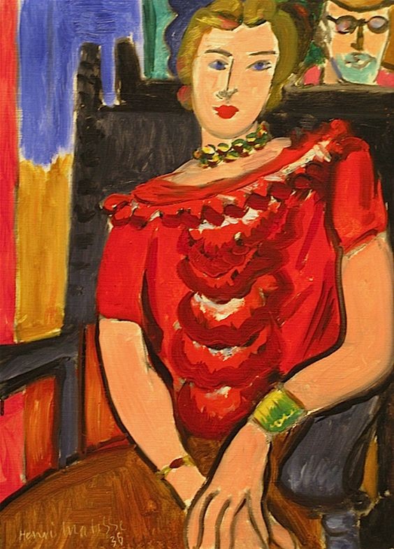 The Red Blouse by Henri Matisse