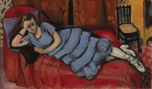 The Red Sofa (Le Canapé Rouge) by Henri Matisse