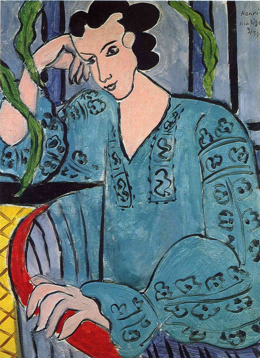 The Romanian Green Bluse by Henri Matisse