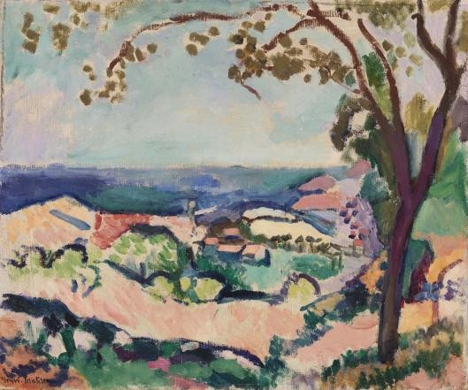 The Sea Seen from Collioure by Henri Matisse