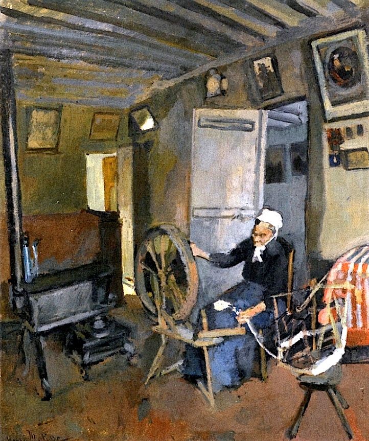 The Skein Winder From Picardy by Henri Matisse