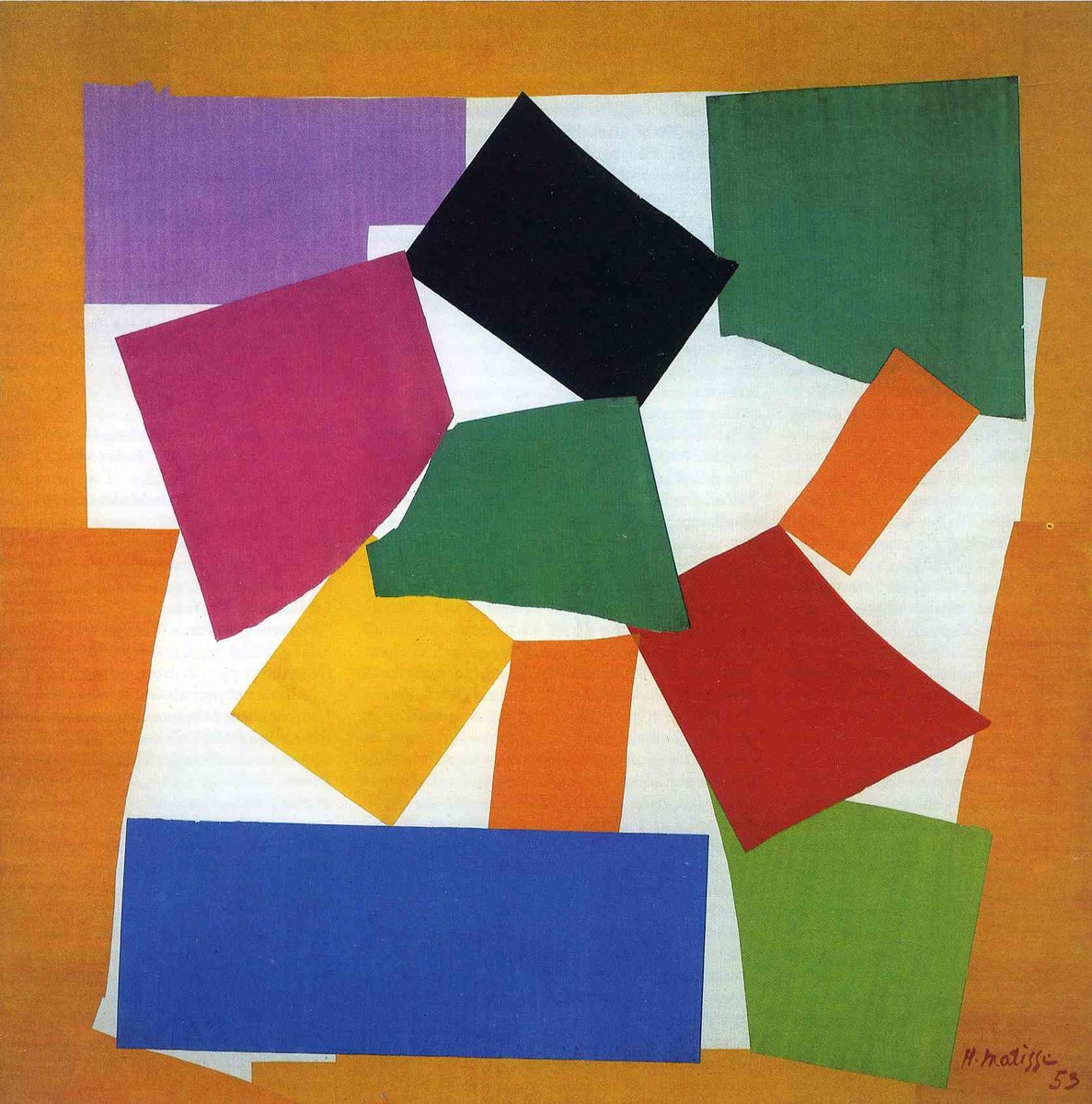 The Snail by Henri Matisse
