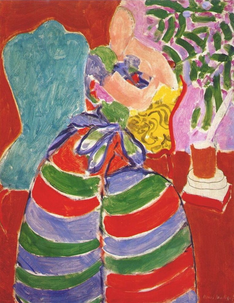 The Striped Dress by Henri Matisse